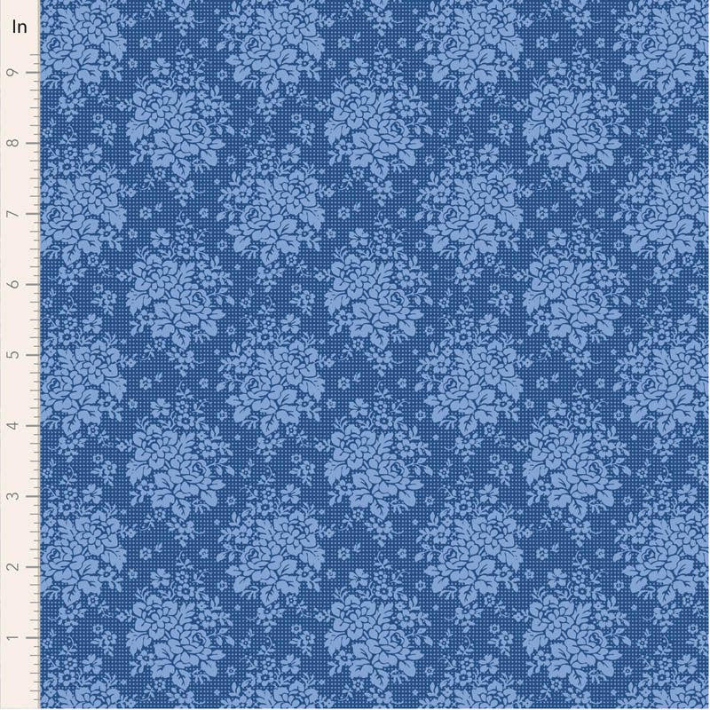 Picknic Denim • Something Blue by Tilda Fabrics