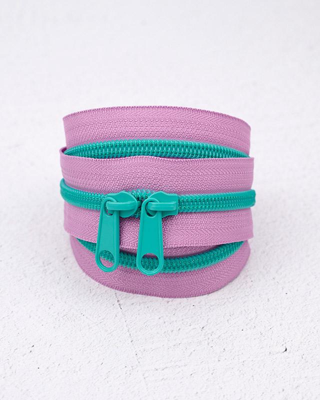 30" Zipper - Mermaid Mist