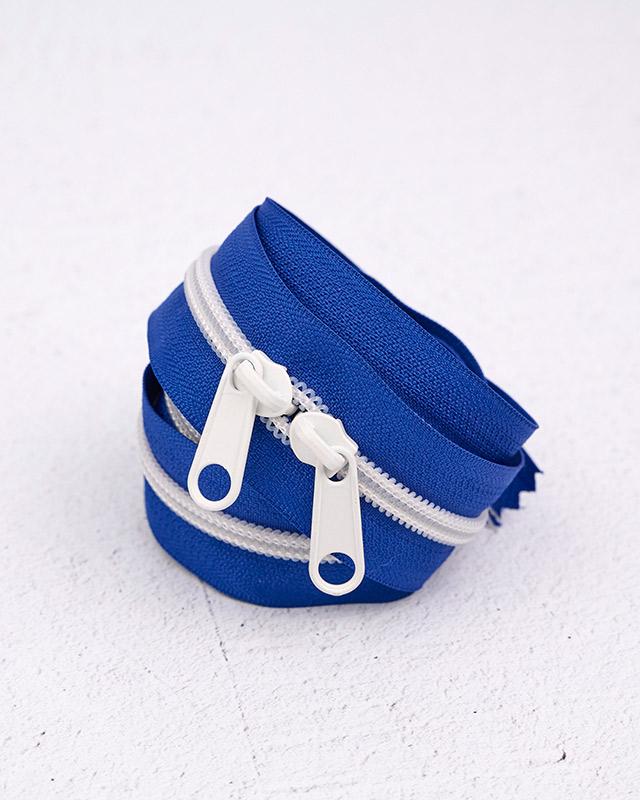 30" Zipper - Cobalt