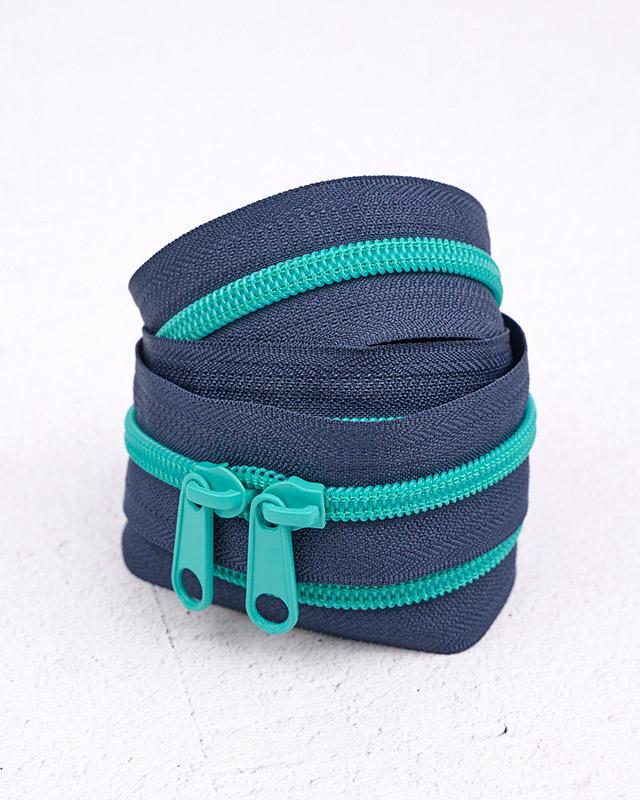 30" Zipper - Blueberry Breeze