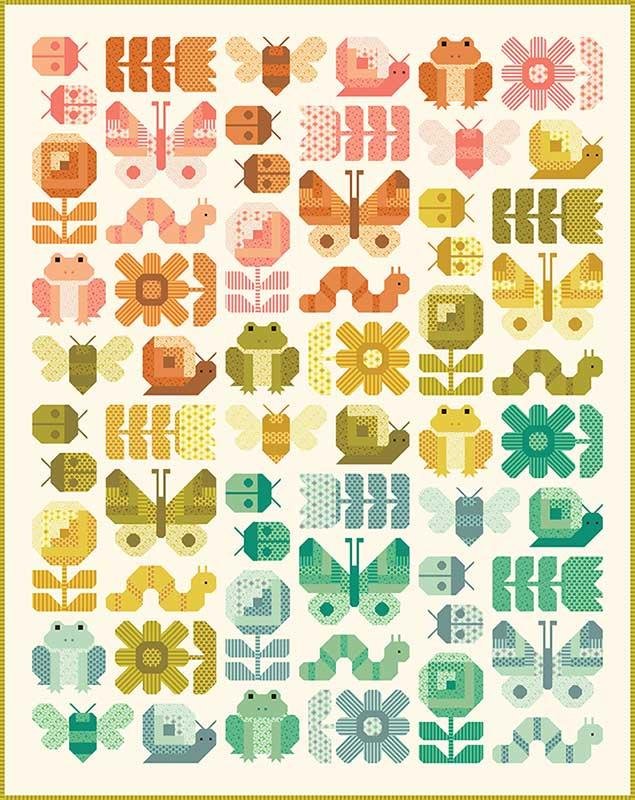 Busy Backyard - G EH 089 • Elizabeth Hartman Patterns