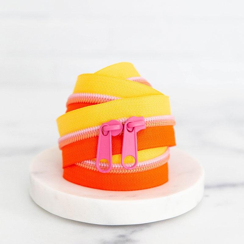 30" Zipper Papaya Punch - SSCZ38