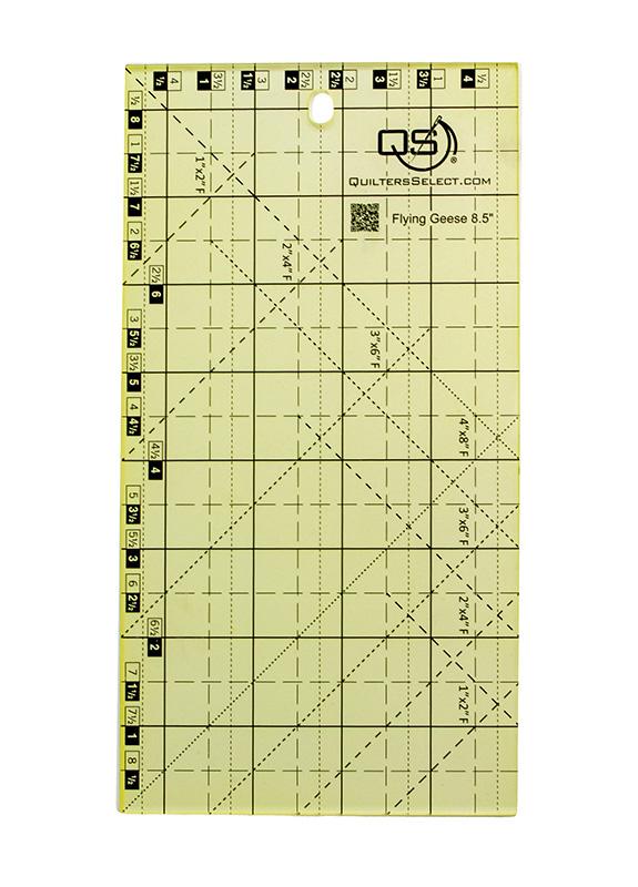 Flying Geese Ruler 4.5" x 8.5" • Quilters Select