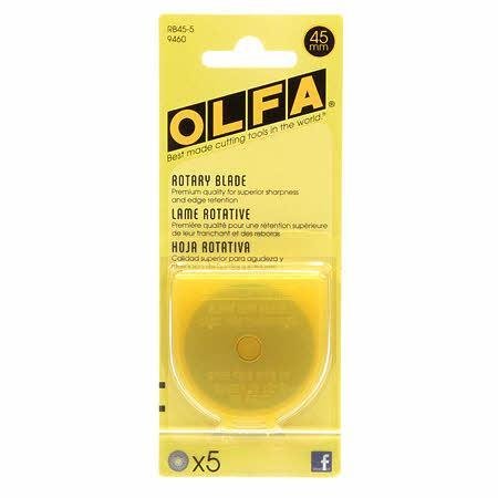 OLFA 45 mm Blades 5ct.