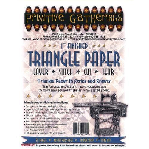 Primitive Gathering 1" Triangl Paper for Charms