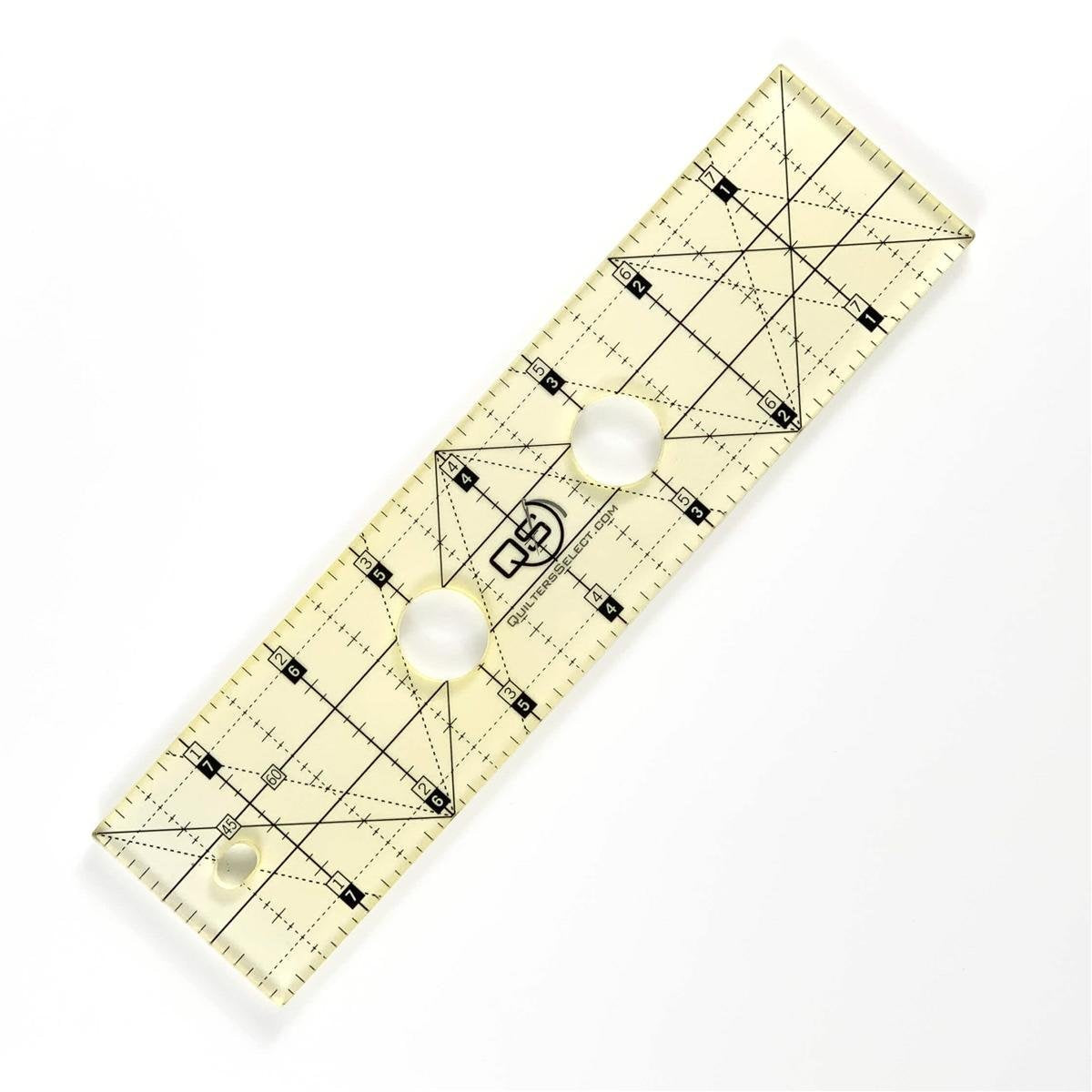 QS Long Arm Ruler 2"x8" Quilter's Select