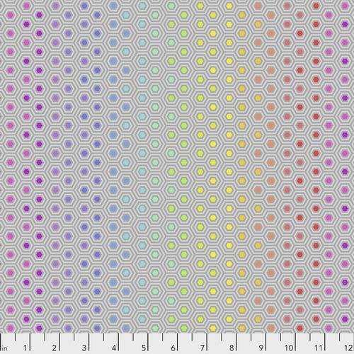 Hexy Rainbow - Dove Tula Pink