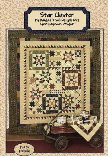 Star Cluster Pattern KT 20076 By Kansas Troubles Quilters