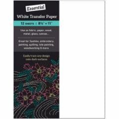 Essential White Transfer Paper 12 Sheets