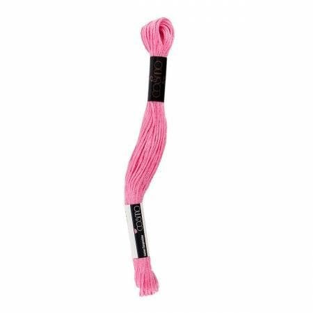8m Skein Sea Pink 113 Cosmo Cotton Embroidery