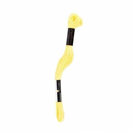 8m Skein Empire Yellow 286 Cosmo Cotton Embroidery