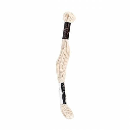 8m Skein Dark Oyster White 365 Cosmo Cotton Embroidery