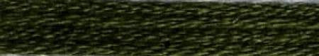 8m Skein Dark Dull Green Cosmo Cotton Embroidery
