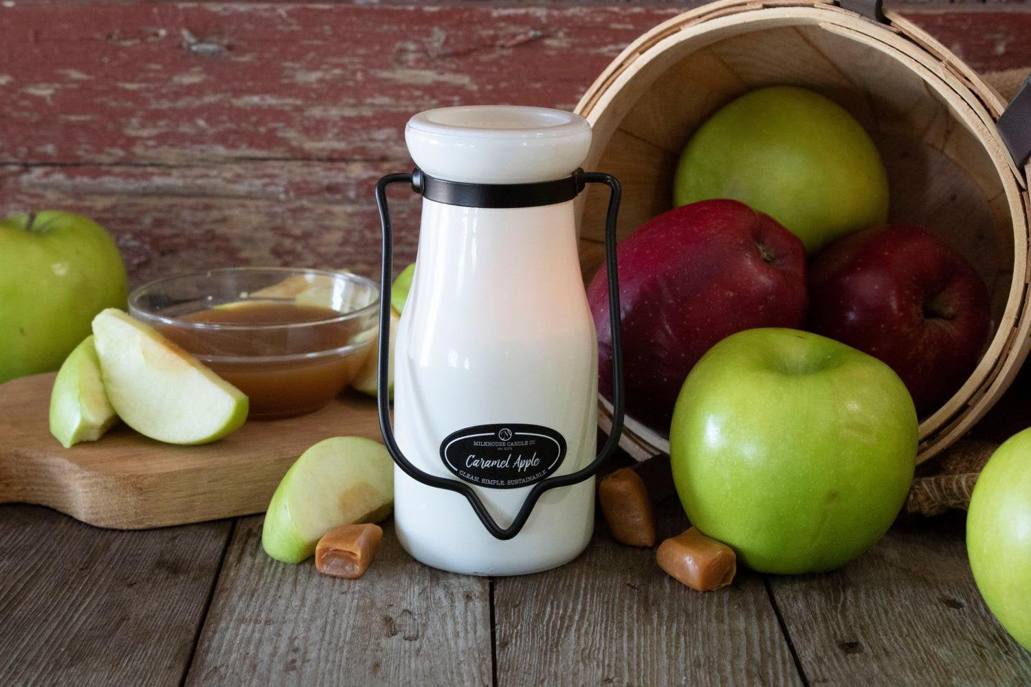 Milkbottle Caramel Apple