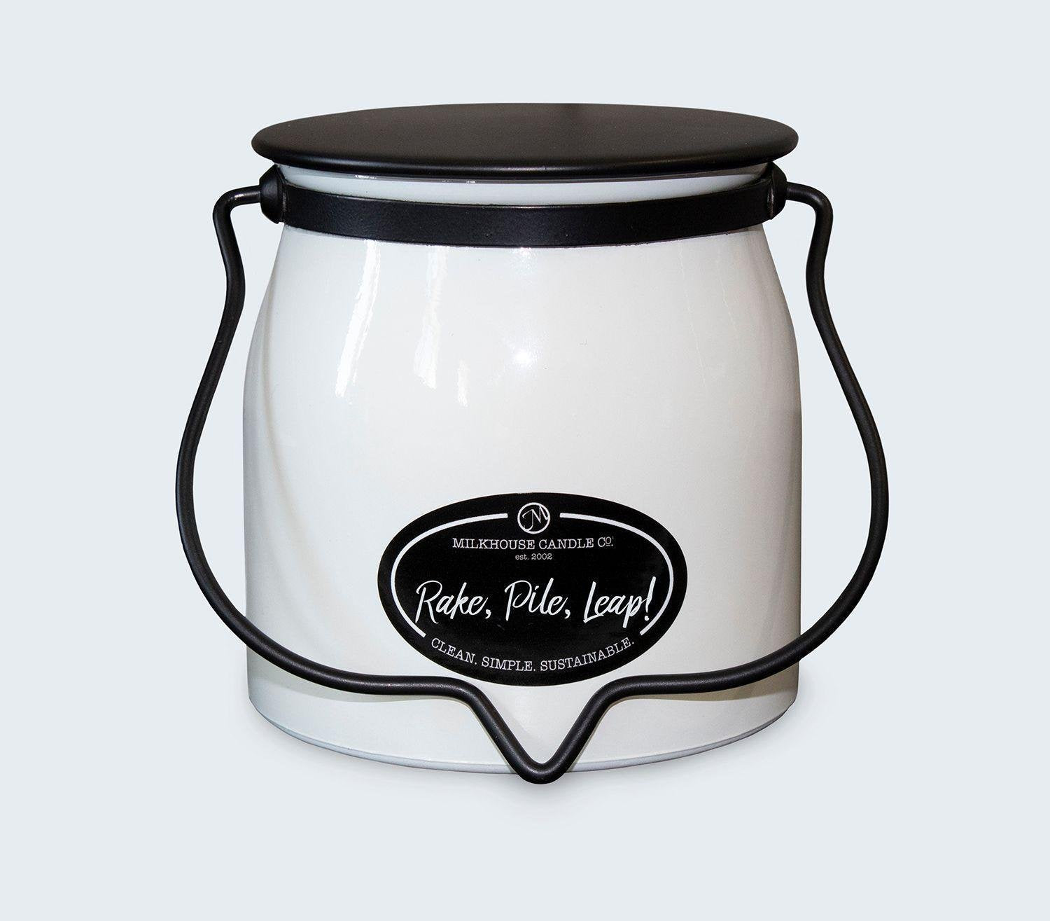 Butter Jar Rake, Pile, Leap! Milhouse