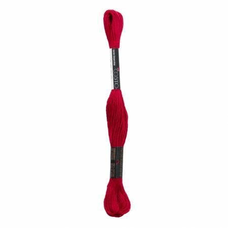 8m Skein Christmas Red Cosmo Cotton Embroidery