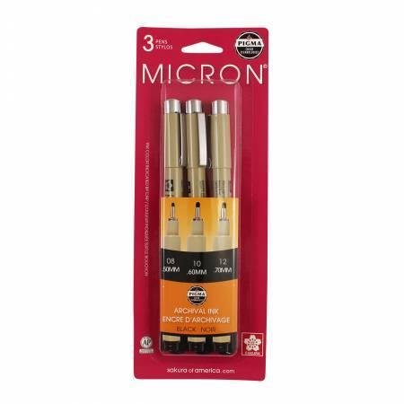 3 Piece Set Pigma - Blk