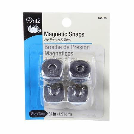 Magnetic Snaps 3/4 inch Nickel