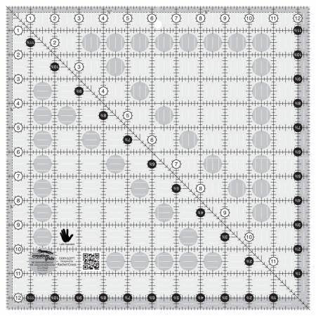 Left Handed 6.5" x 24.5" Ruler Creative Grids