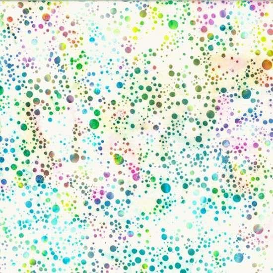 Bali Batik U2457-667 Scattered Dots Light Bright, Pastel Party