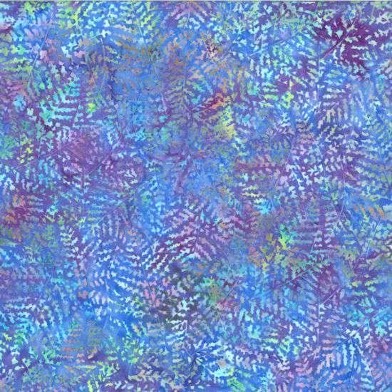 Bali Batik U2461-535 Fern Purple Haze, Pastel Party
