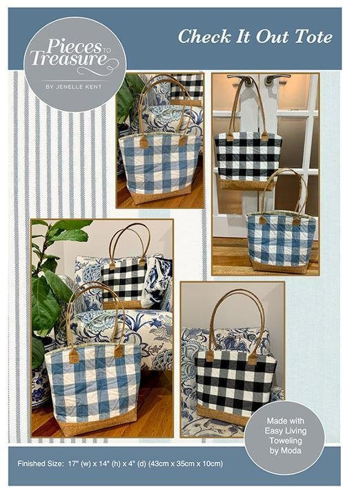 Check It Out Tote Pieces To Treasure