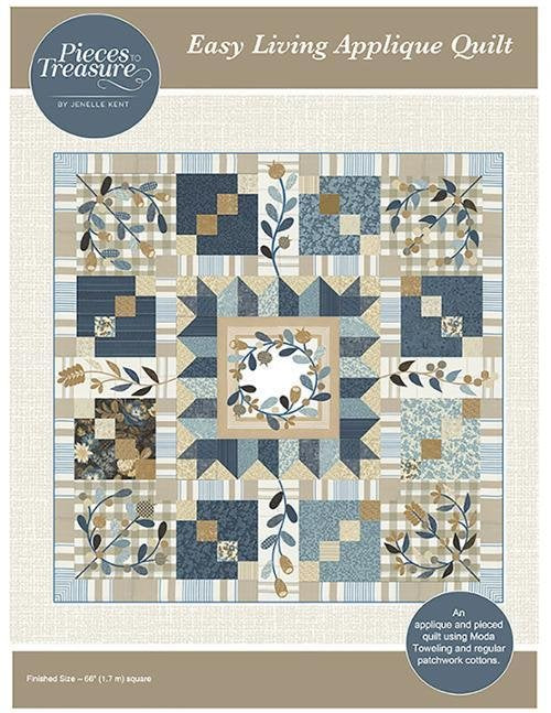 Easy Living Applique Quilt Pieces To Treasure