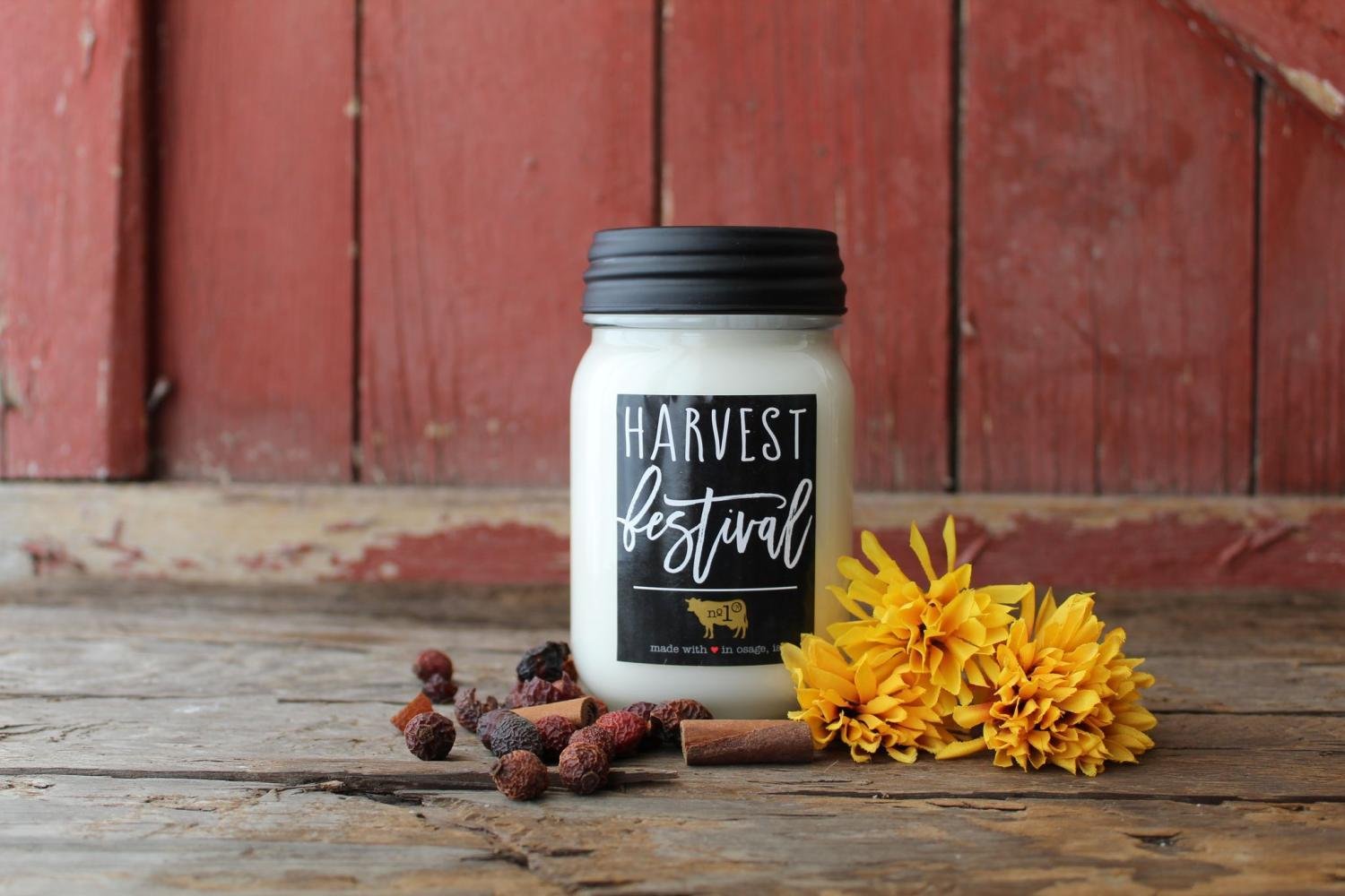 Farmhouse Mason Harvest Fest