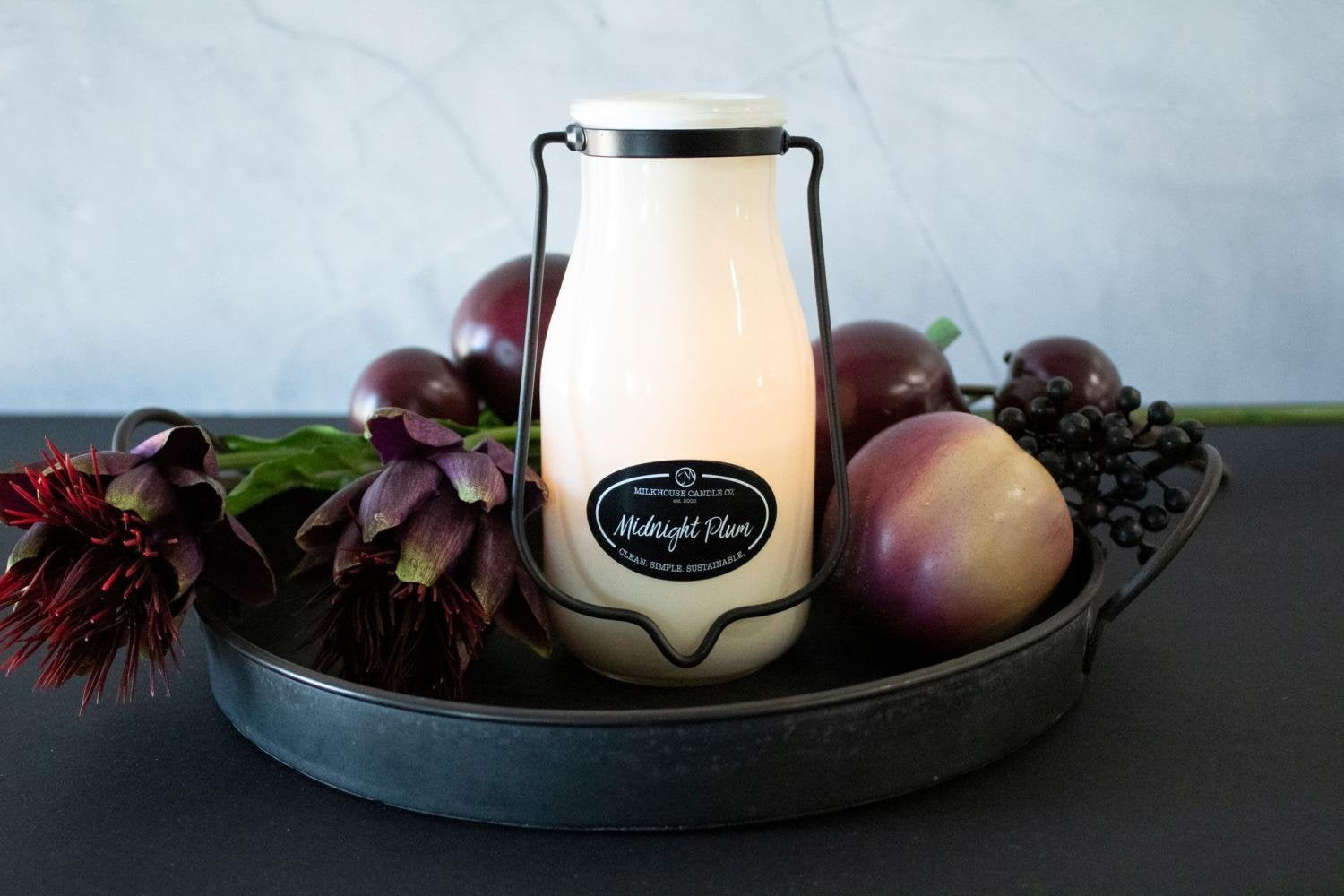 Milkbottle 14oz Midnight Plum Milkhouse
