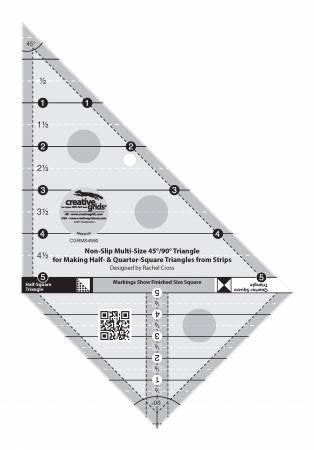 Mulit Size 45/90 Triangle Creative Grids
