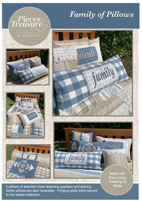 Family of Pillows by Pieces to Treasure