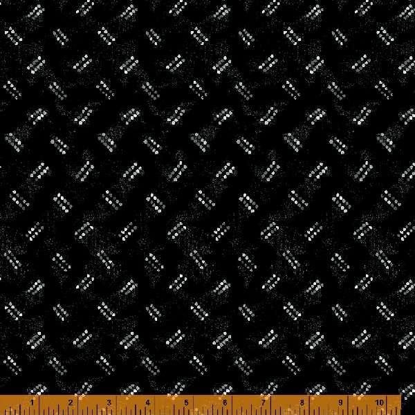 Shirting, Black 52790A-2 Maker's Collage
