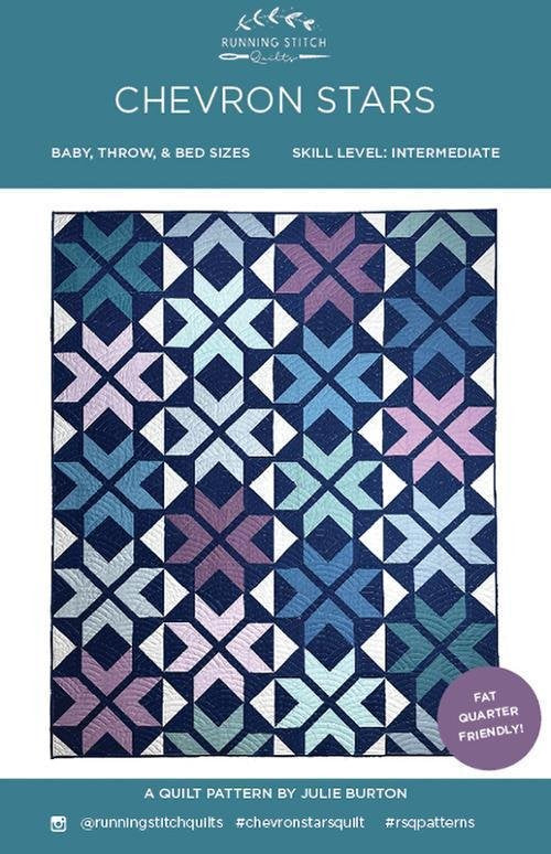 Chevron Stars | RSQ 116 Running Stitch Quilts