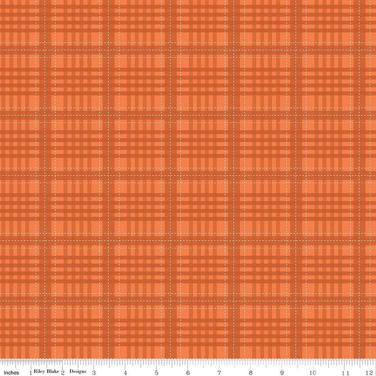 Flannel Shirt - Carrot Country Life by Riley Blake