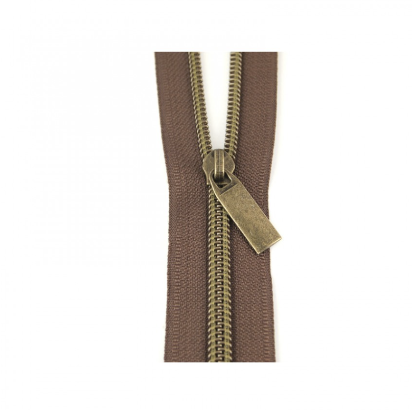 108" Zipper | Antique, Brown Sallie Tomato