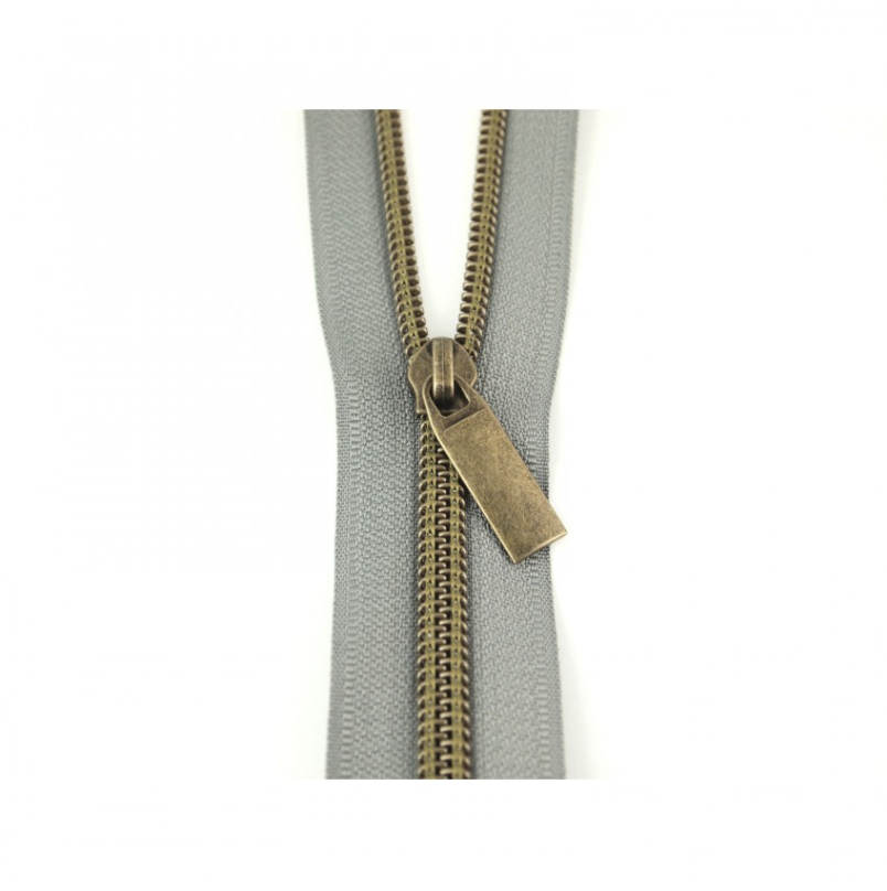 108" Zipper | Antique, Grey Sallie Tomato