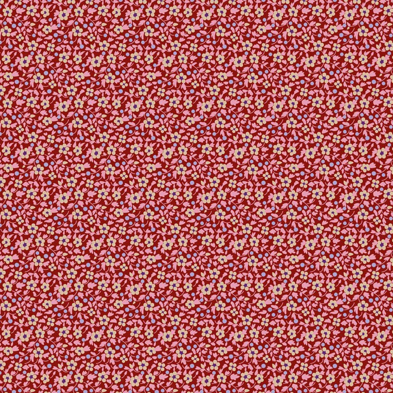 Burgundy - Brie Basics • Tilda Fabrics
