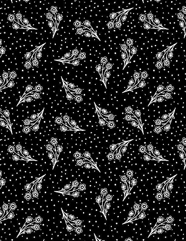 Small Floral Black - 66213-911 • Night & Day