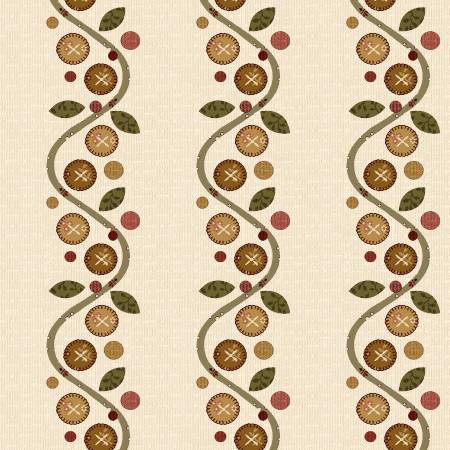 Cream Mini Stripe - 3171-33 • Home Sweet Home