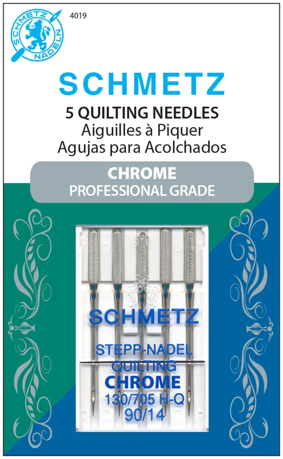 Chrome Quilting 90/14 Schmetz