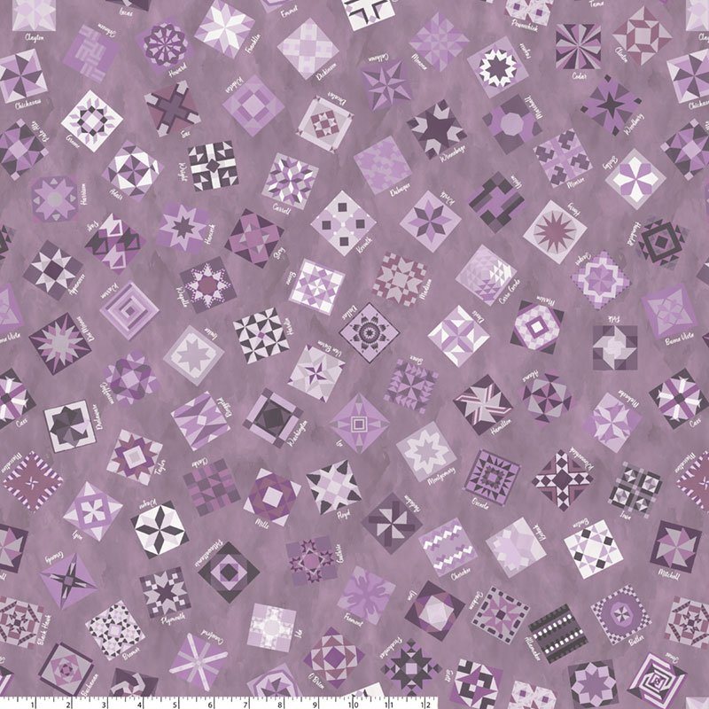 AISH 2025 - County Quilts Eggplant