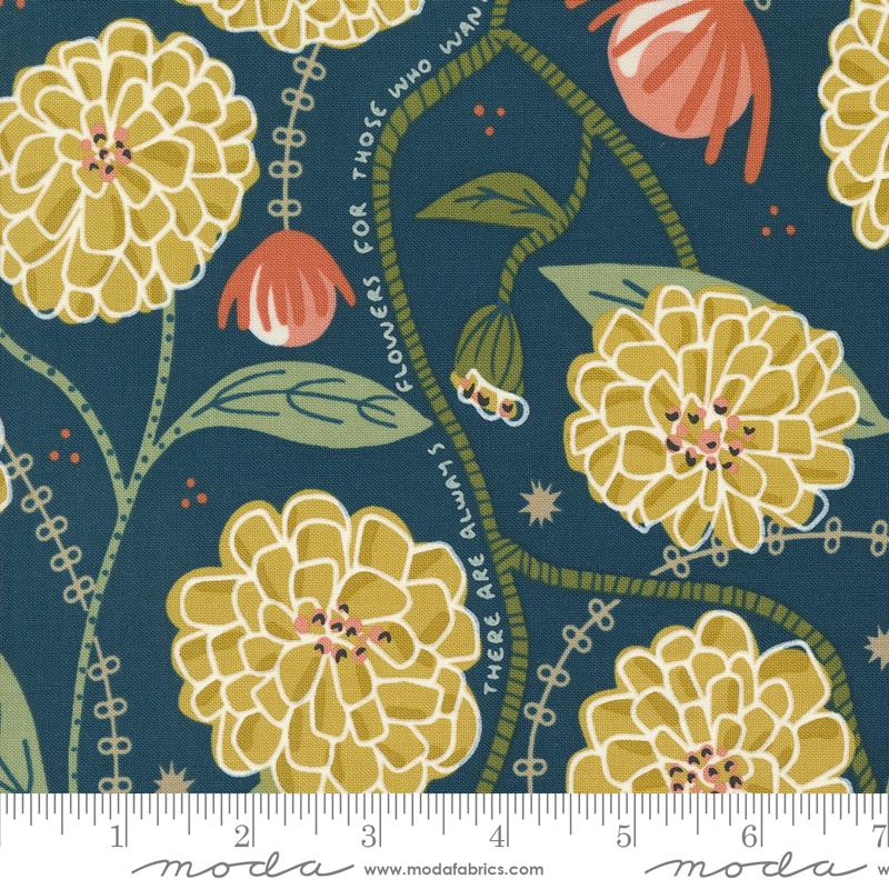 Imaginary Flowers - Midnight 48380 20 • Gingiber