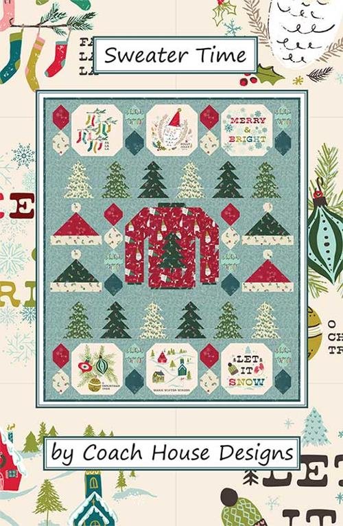Sweater Time Quilt Kit • Cozy Wonderland