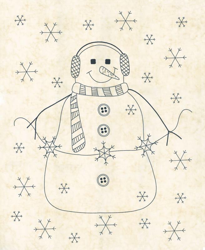 Panel Snow - 49258 11 • Snowman Gatherings IV