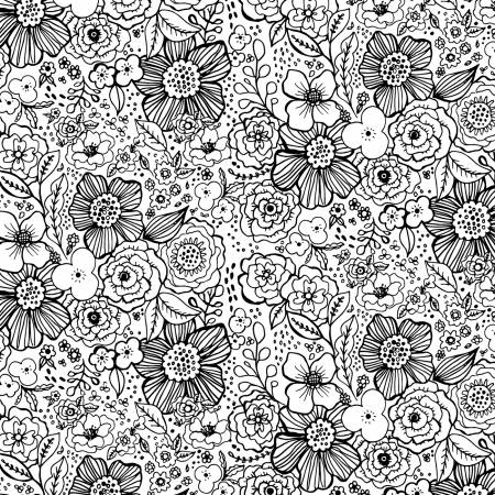 White Packed Floral - 66211-199 • Night & Day