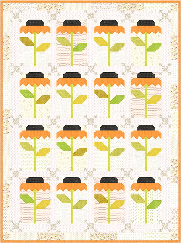 Black Eyed Susan - G FT 2002 • Fig Tree Quilts