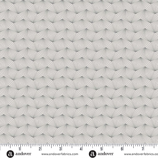 Zig Zag Gray - Nightfall by Andover Fabrics