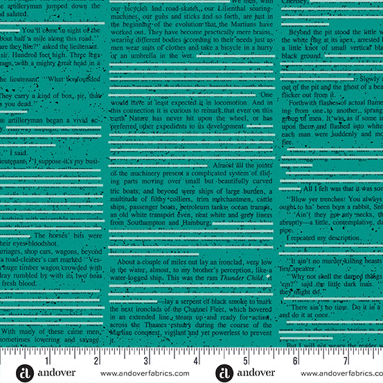 Redacted Redux Cyan - Scrawl by Giucy Giuce