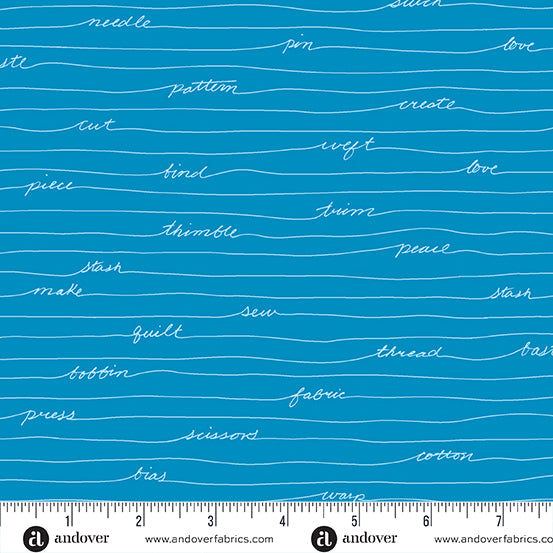 Longhand Sea - Scrawl by Giucy Giuce