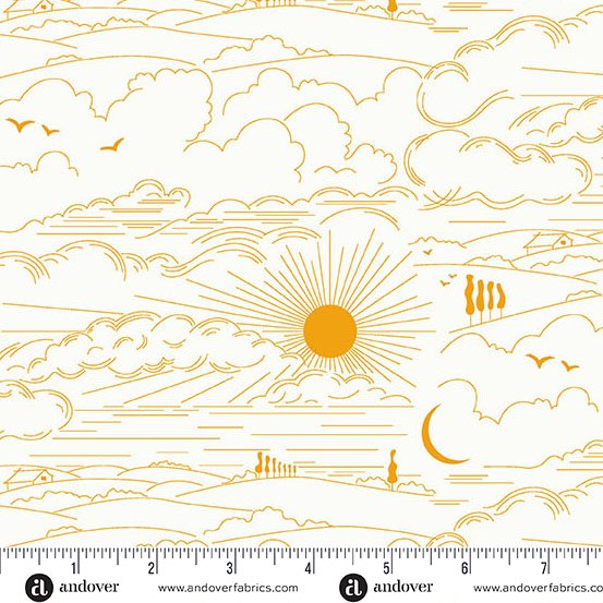 Marigld Dwell A-1219-Y • Sun Print Whisper